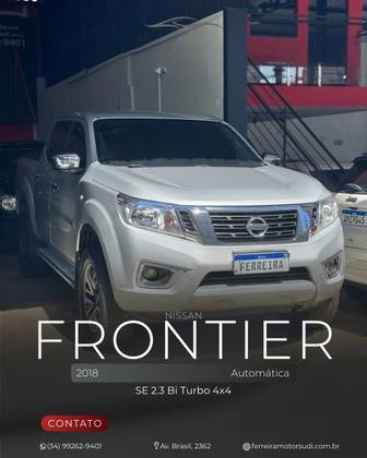 NISSAN FRONTIER 2.3 16V TURBO DIESEL SE CD 4X4 AUTOMÁTICO NISSAN FRONTIER 2.3 16V TURBO DIESEL SE CD 4X4 AUTOMÁTICO
